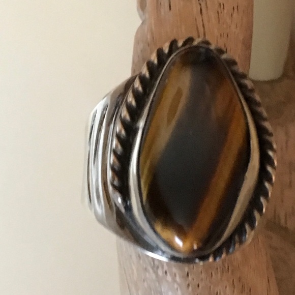 COPY - 925 Men’s silver ring. - Picture 6 of 10